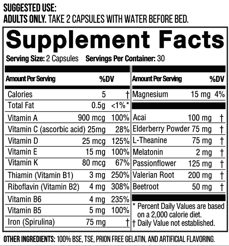 SLEEP 3in1 Multivitamins Hybrid Essential